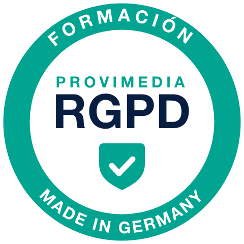 Sello Provimedia: formación RGPD – Made in Germany