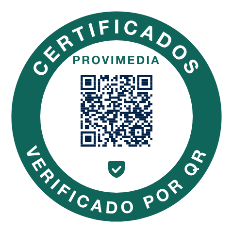 Sello Provimedia: certificados verificados por QR – Made in Germany