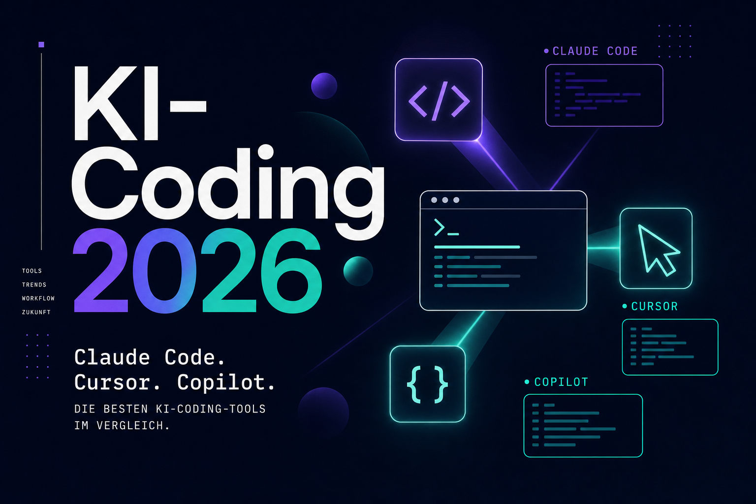 KI-Coding 2026: Claude Code, Cursor, Copilot und Codex im Entwickler-Test