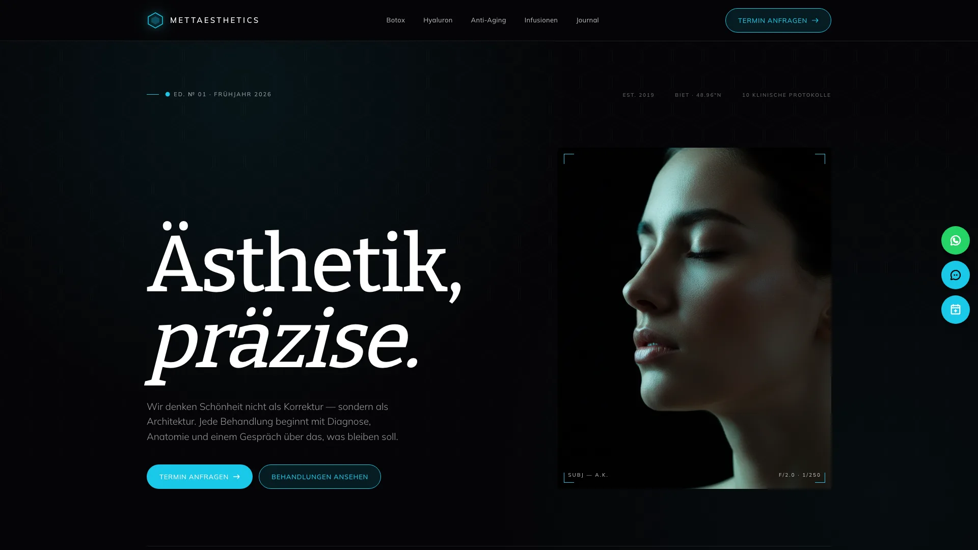 Mettaesthetics — Desktop