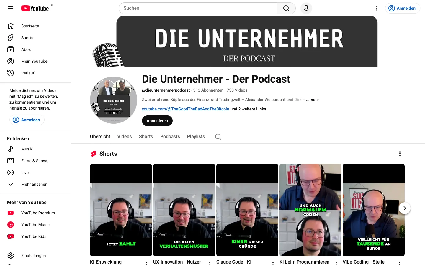 Die Unternehmer - Der Podcast