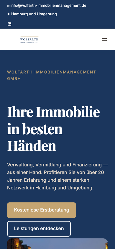 Wolfarth Immobilienmanagement — Mobile