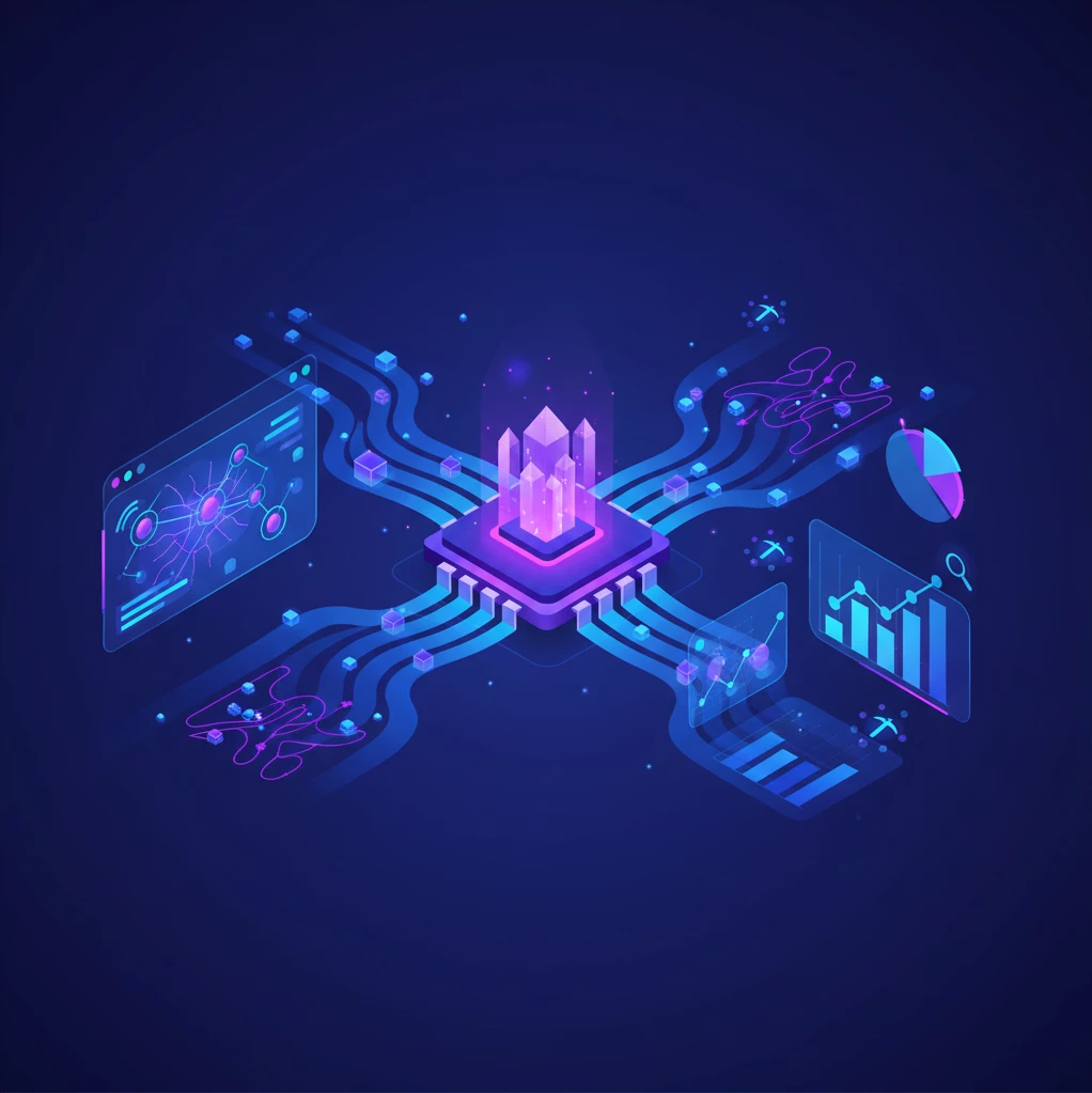 KI-Datenanalyse: Dashboard mit automatisch erkannten Mustern und Insights