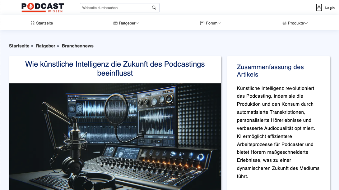 Podcast Wissen