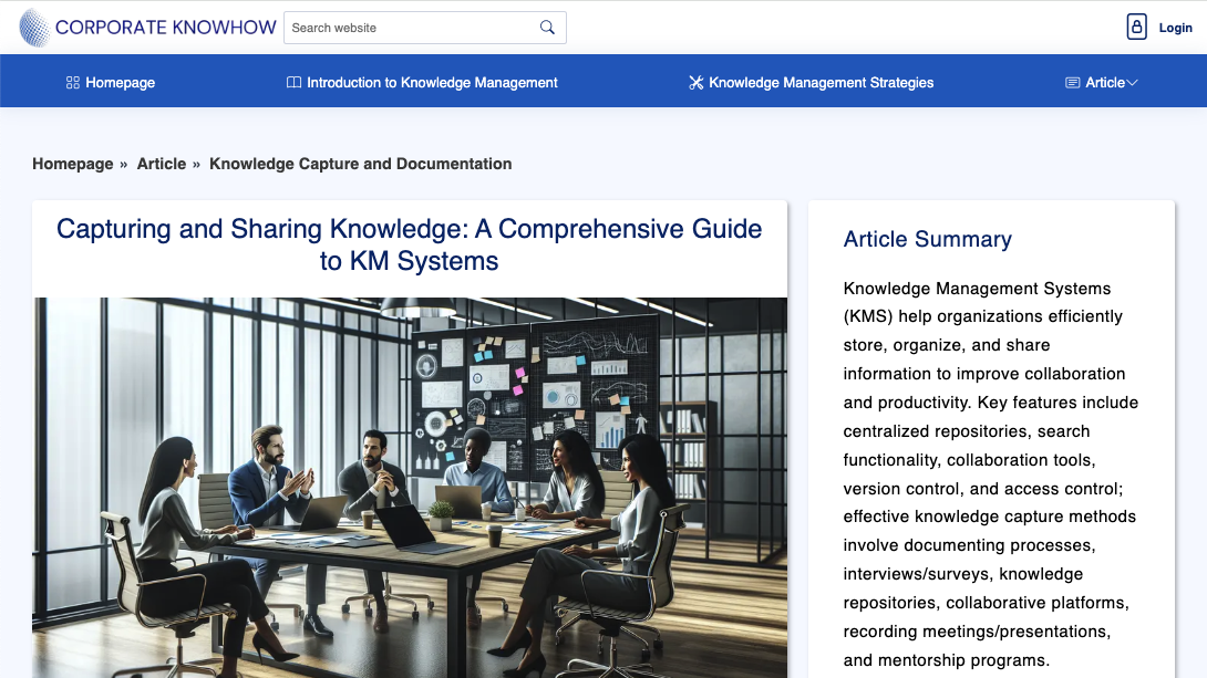 Corporate Know-How International