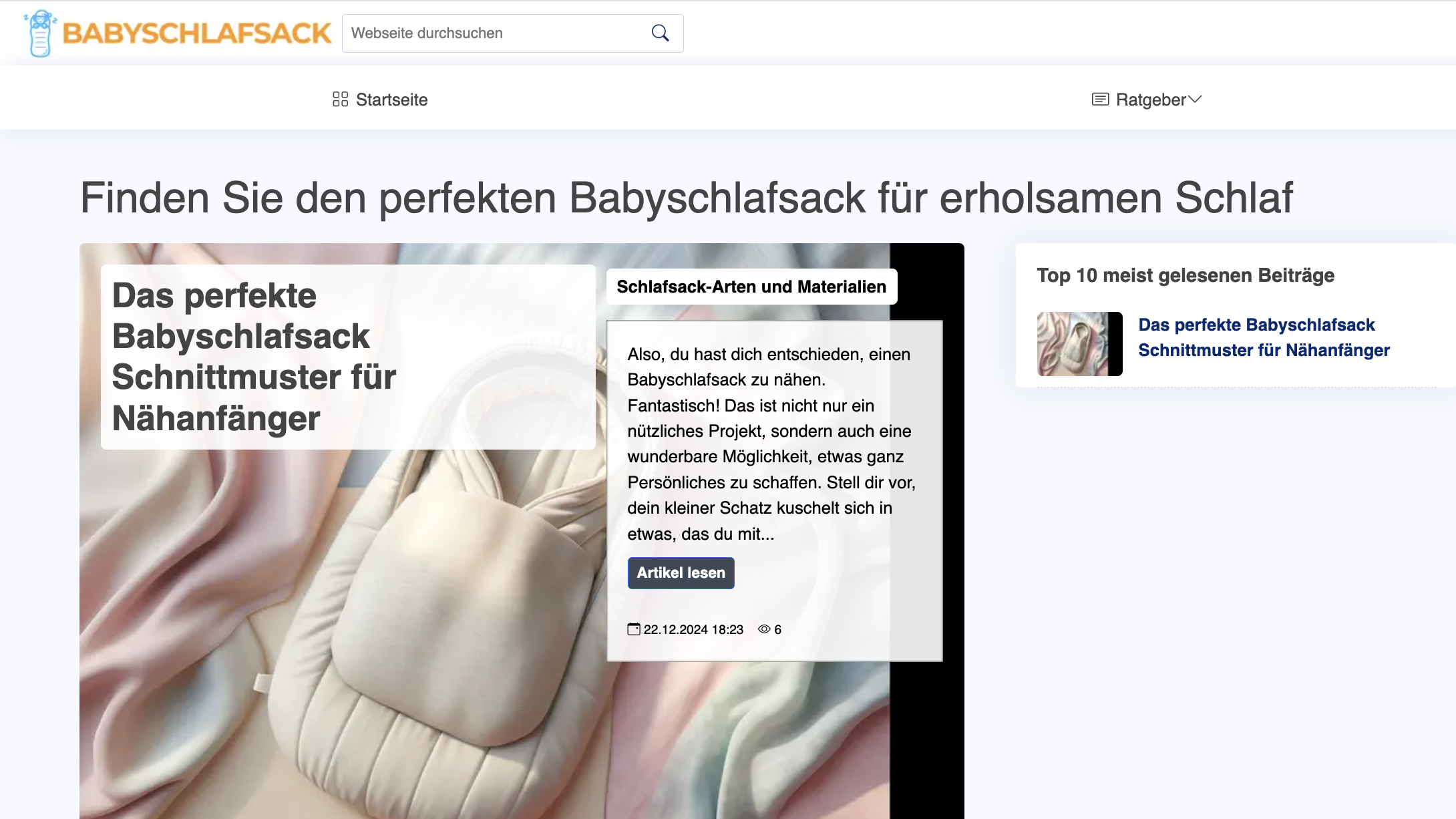 Babyschlafsack