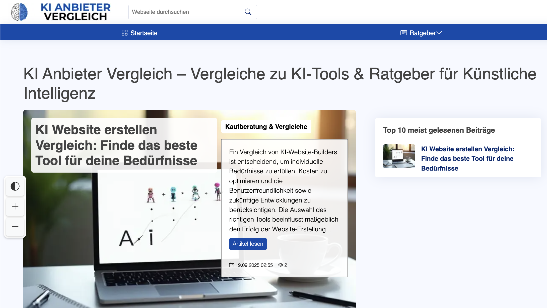 KI Anbieter Vergleich