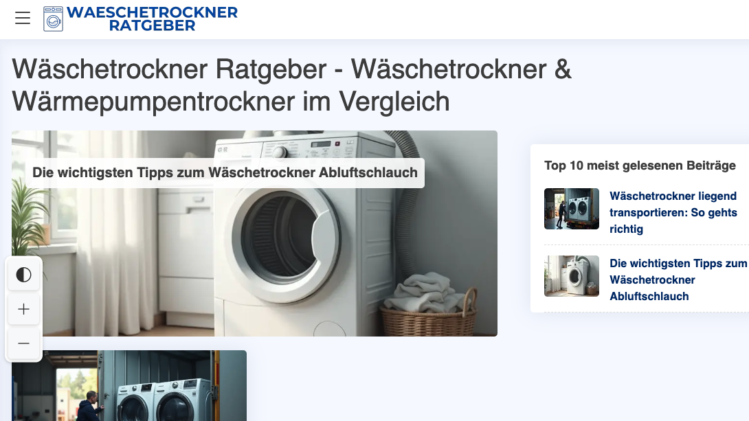 Wäschetrockner Ratgeber