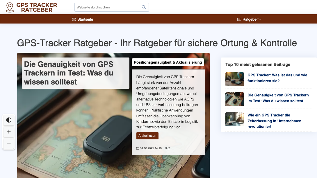 GPS Tracker Ratgeber