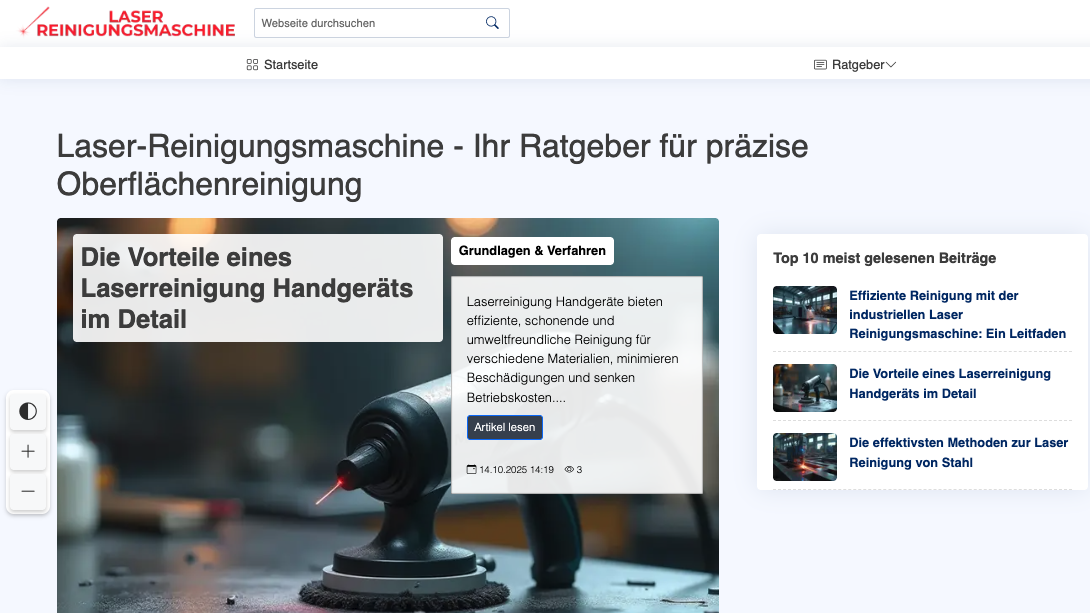 Laser Reinigungsmaschine