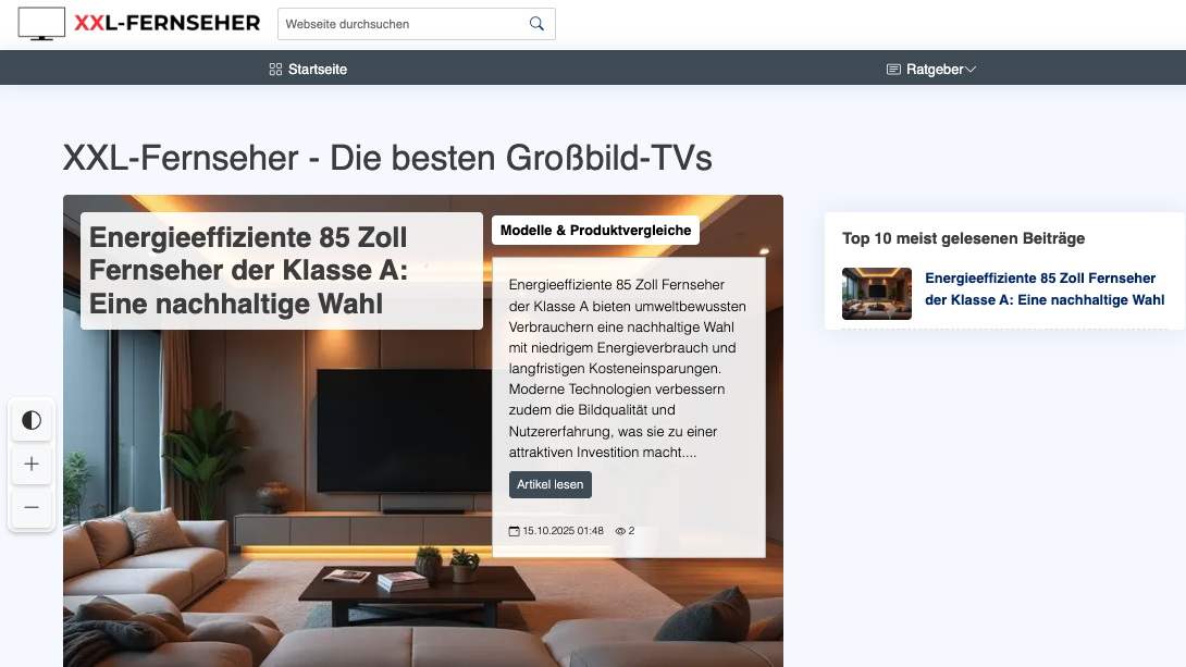 XXL-Fernseher
